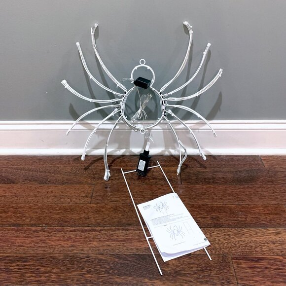 Hyde & Eek! Animated SPIDER Faux Neon LED Halloween Motion Light Sign NEW 2023 - Picture 5 of 5